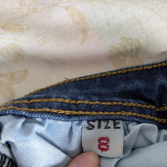 Amazon High Rise Denim Mini Skirt - Picture 6 of 6